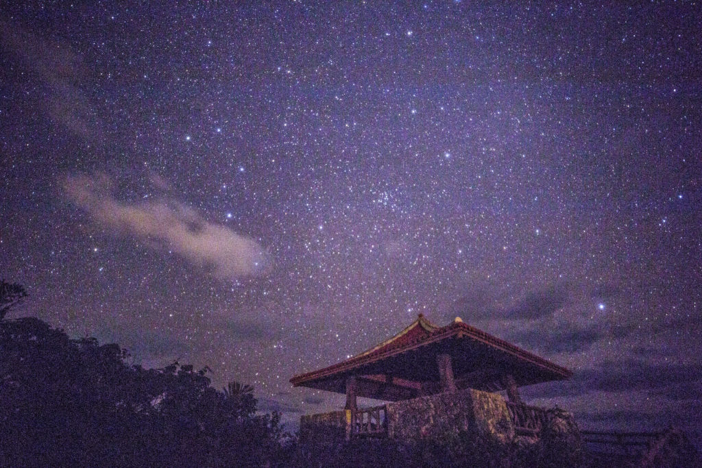 石垣島 玉取埼展望台の星