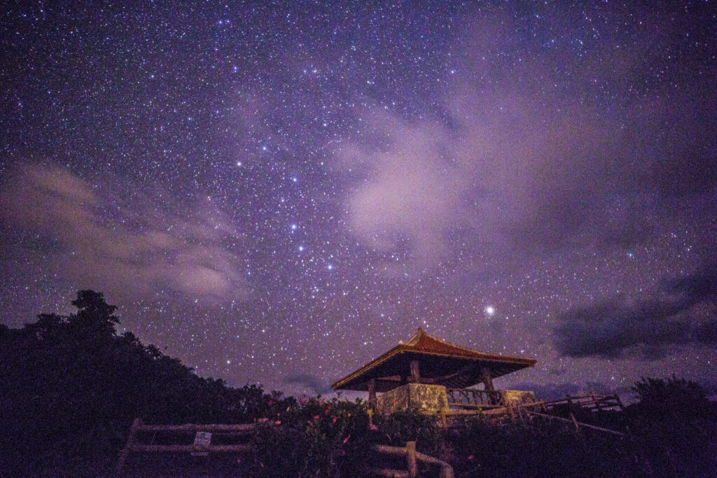 石垣島玉取崎展望台から見る星空