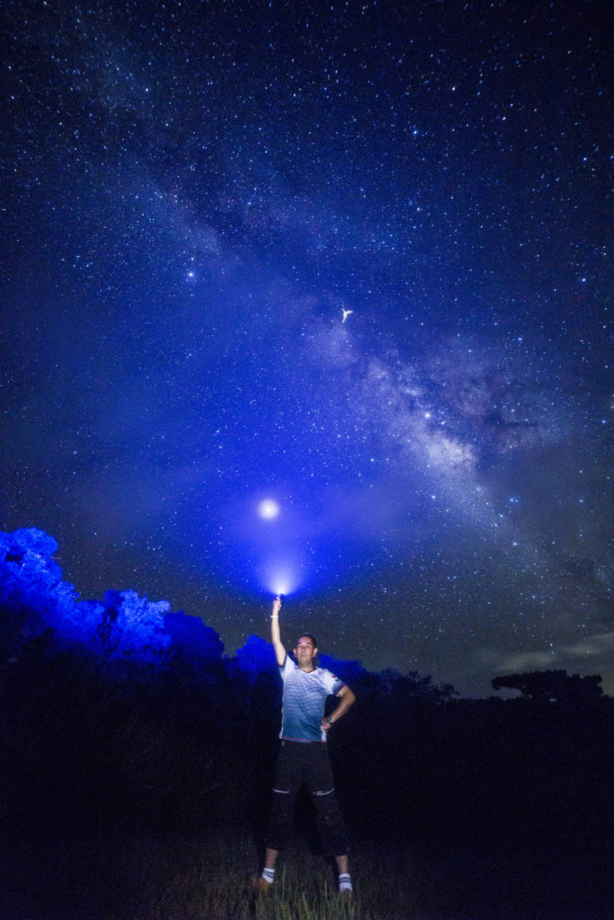 石垣島星空保護区　星空ツアー　流れ星の丘