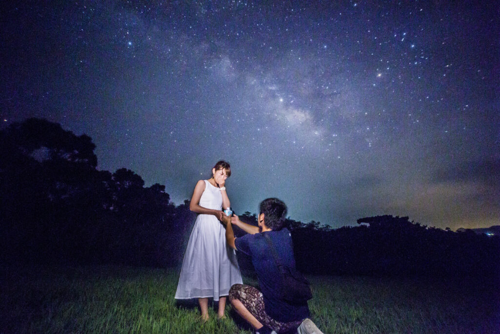 Ishigaki Island Nagareboshi Hill stargazing tour customer review photo 2018-2019 night sky 7259