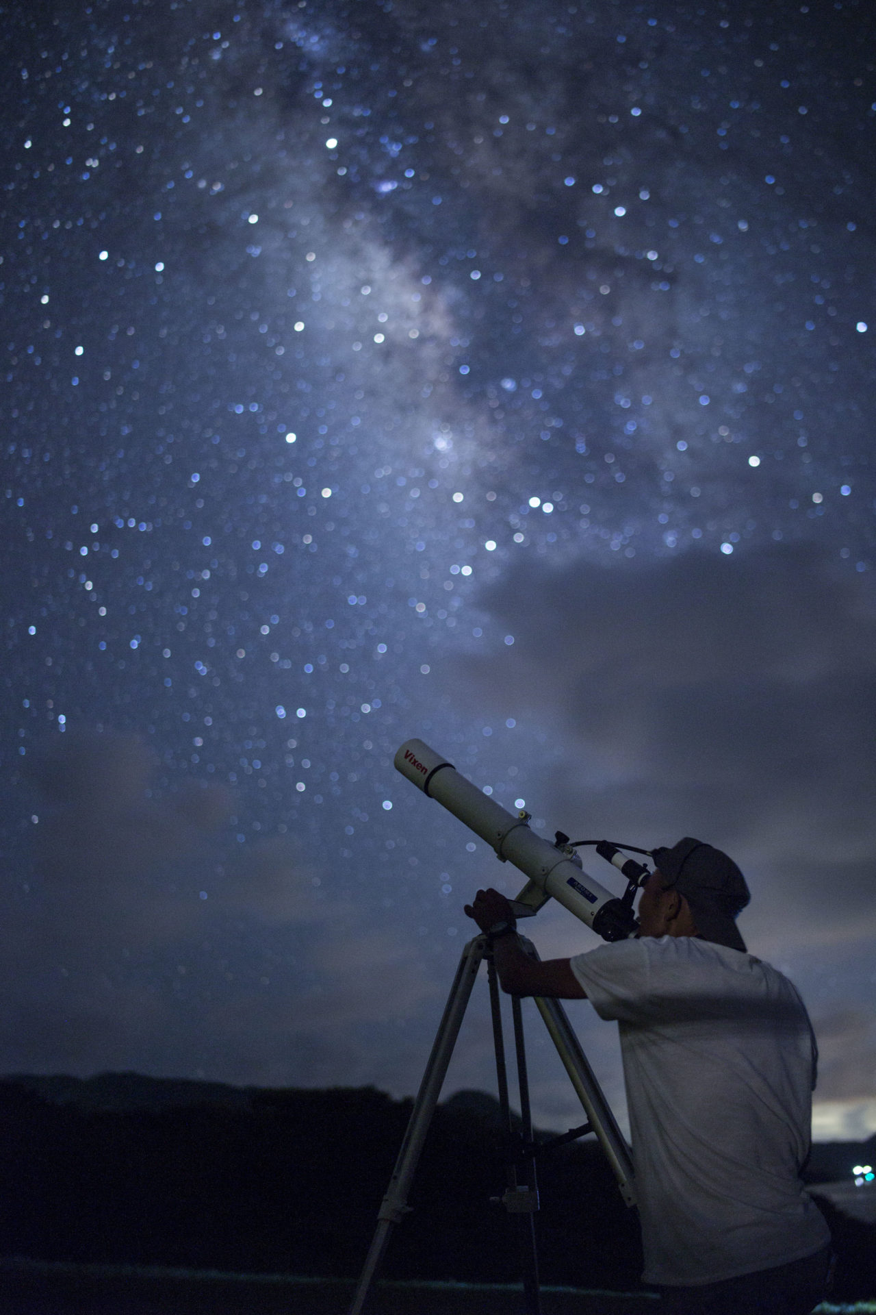 石垣島の星空をライブ配信できる日が来るのかもしれません 流れ星の丘
