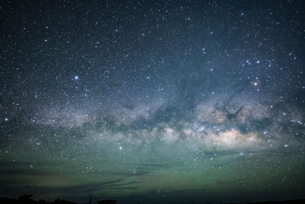 石垣島の天の川タイムラプス|流れ星の丘